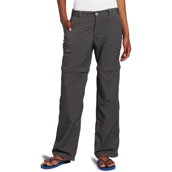 WHITE SIERRA Womens Small Sierra Point Convertible Pants Caviar NEW - Picture 2 of 8